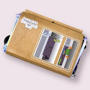 Purple Hanging Locker Ladder Organizer For School Work Gym Storage Shelf